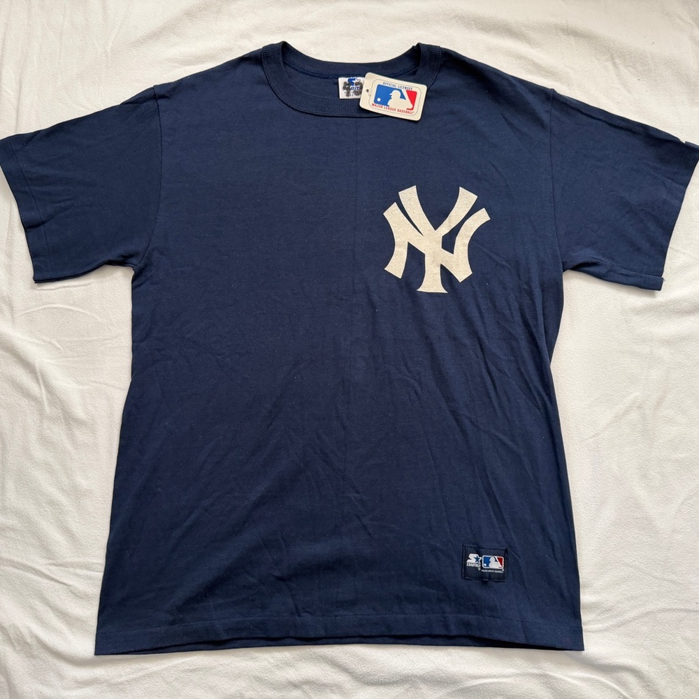 Vintage Brand New Navy Blue Yankees T-Shirt